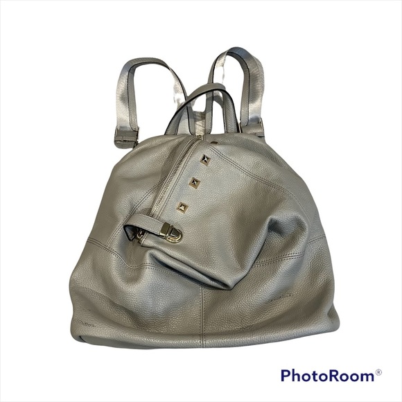 Bostanten Pebble Leather Studded Backpack main image 6